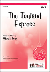 The Toyland Express SATB choral sheet music cover